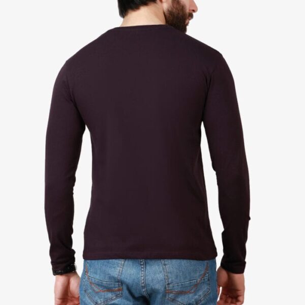 V-Neck Full Sleeves T-shirt