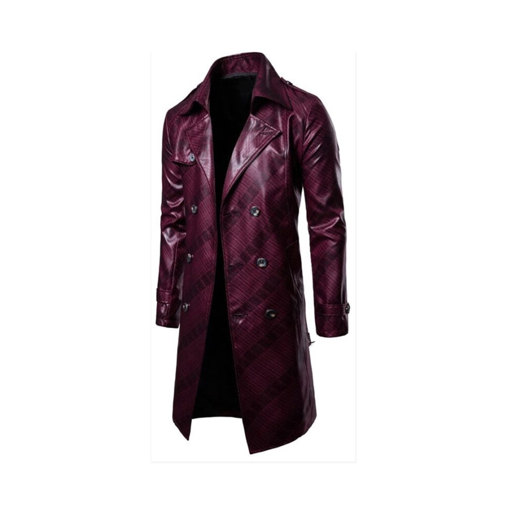 Leather Fashion Coat