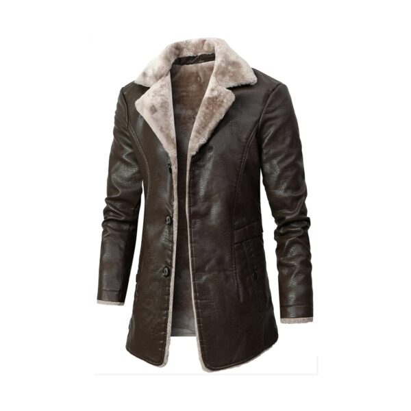 Leather Fashion Coat