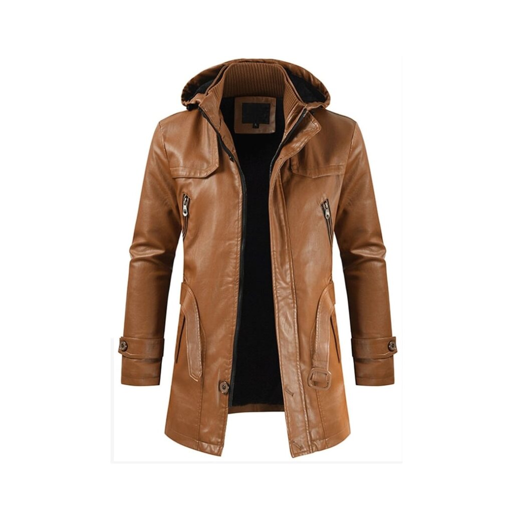 Leather Fashion Coat