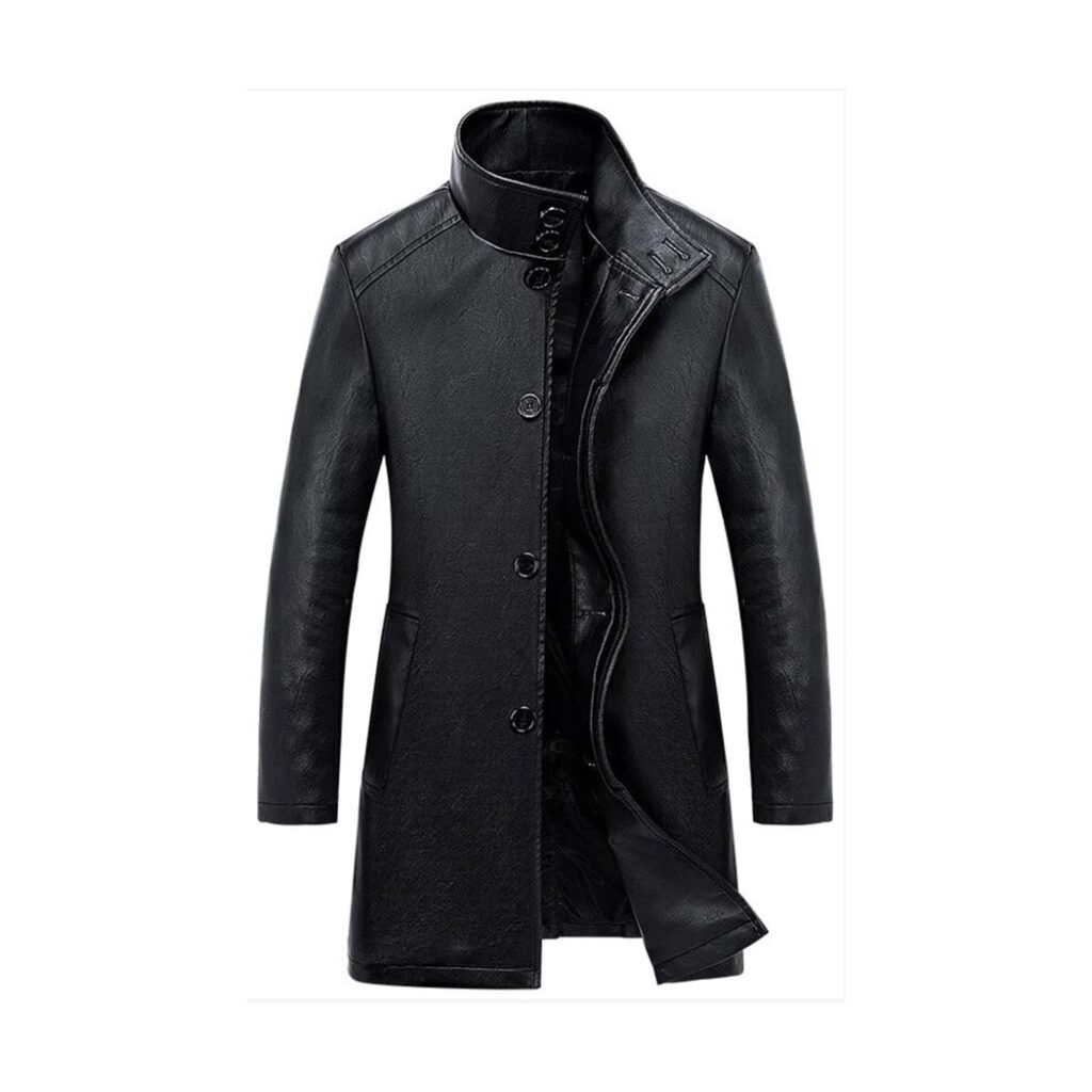 Leather Fashion Coat