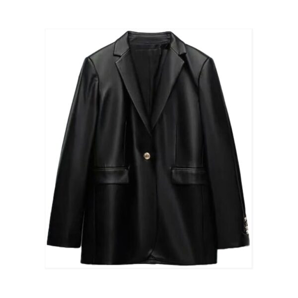 Leather Fashion Coat