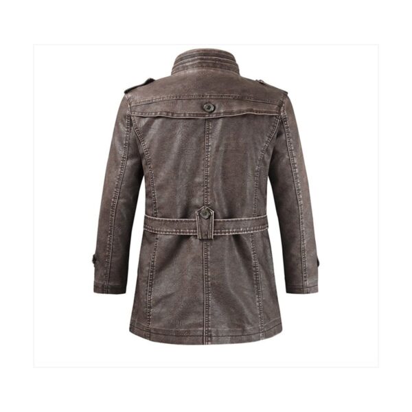 Leather Fashion Coat