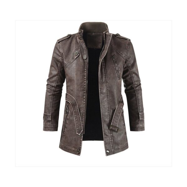 Leather Fashion Coat