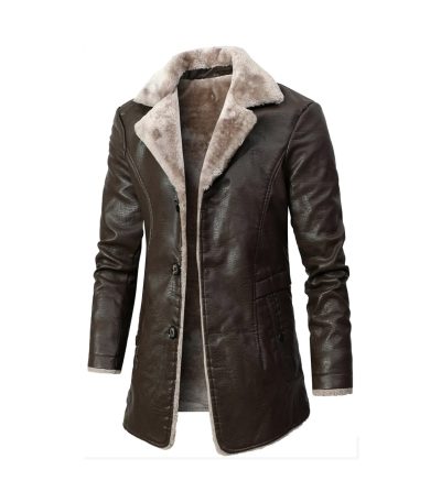 Leather Fashion Coat