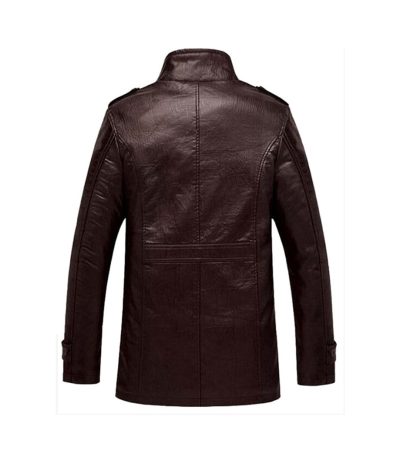 Leather Fashion Coat