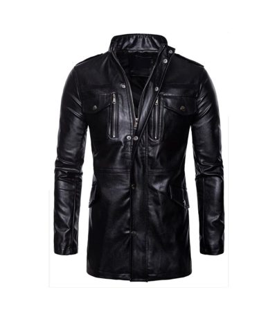 Leather Fashion Coat