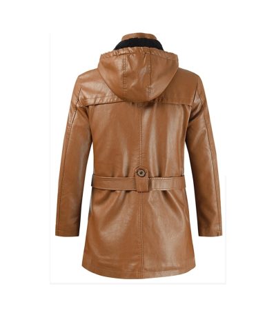 Leather Fashion Coat