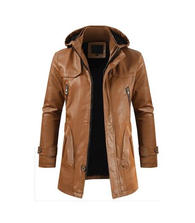 Leather Fashion Coat