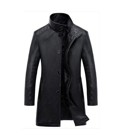 Leather Fashion Coat